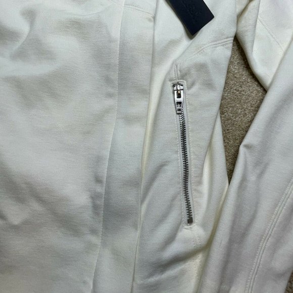 Blank NYC Jacket Small Womens Casual Zipper Moto White Ladies Casual New Classic - Picture 5 of 11